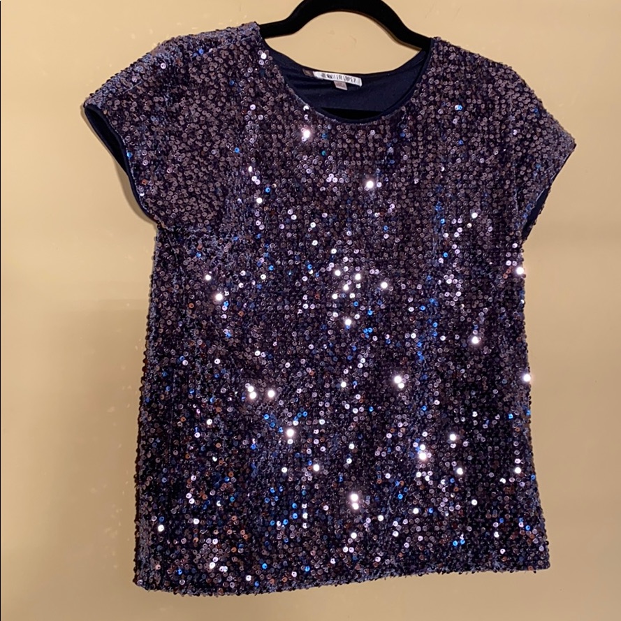 Jennifer Lopez Sequin Blouse Brand New